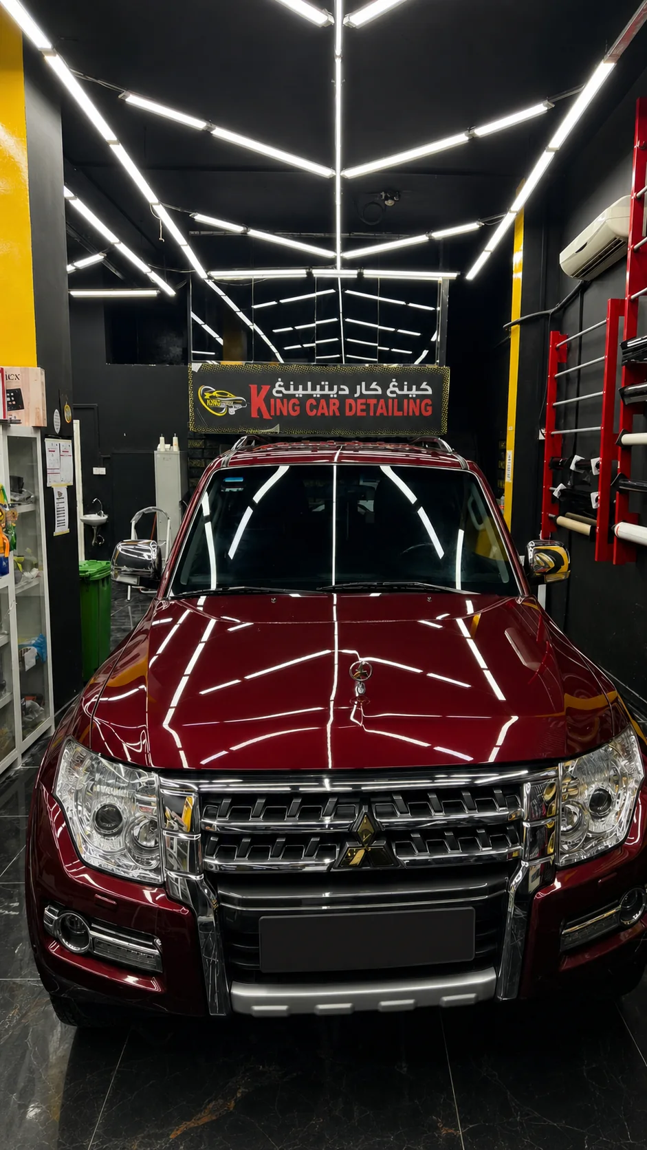 باجيرو عنابية بعد العناية داخل ورشة King Car
